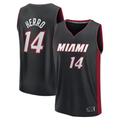Pouc M.Heat #14 Tyler Herro Black Fast Break Replica Player Jerseys - Icon Edition