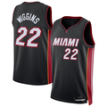 Pouc M.Heat #22 Andrew Wiggins Black Swingman Jerseys - Icon Edition