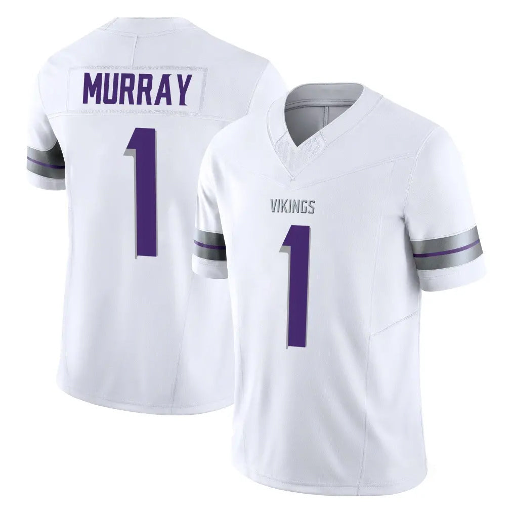 Pouc MN.Vikings #1 Kyler Murray Player White Limited Alternate Vapor F.U.S.E. Home Game Stitched Jerseys