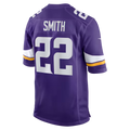 Pouc MN.Vikings #22 Harrison Smith Purple Game Stitched Jerseys