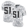 Pouc MN.Vikings #51 Blake Cashman Player Arctic Camo Salute To Service Limited Game Stitched Jerseys