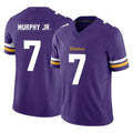 Pouc MN.Vikings #7 Byron Murphy Jr. Player Purple Limited Vapor F.U.S.E. Home Game Stitched Jerseys