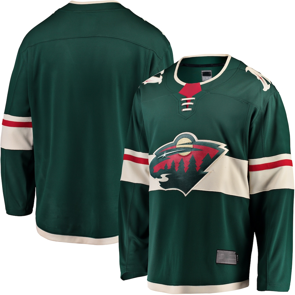 Pouc M.Wild Green Breakaway Home Jerseys