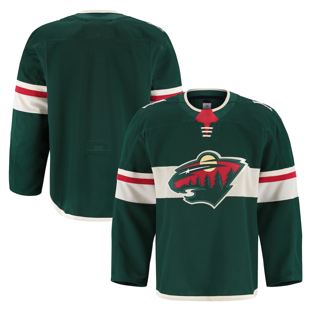 Pouc M.Wild Green Home Authentic Pro Jerseys
