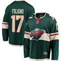 Pouc M.Wild #17 Marcus Foligno Green Breakaway Jerseys