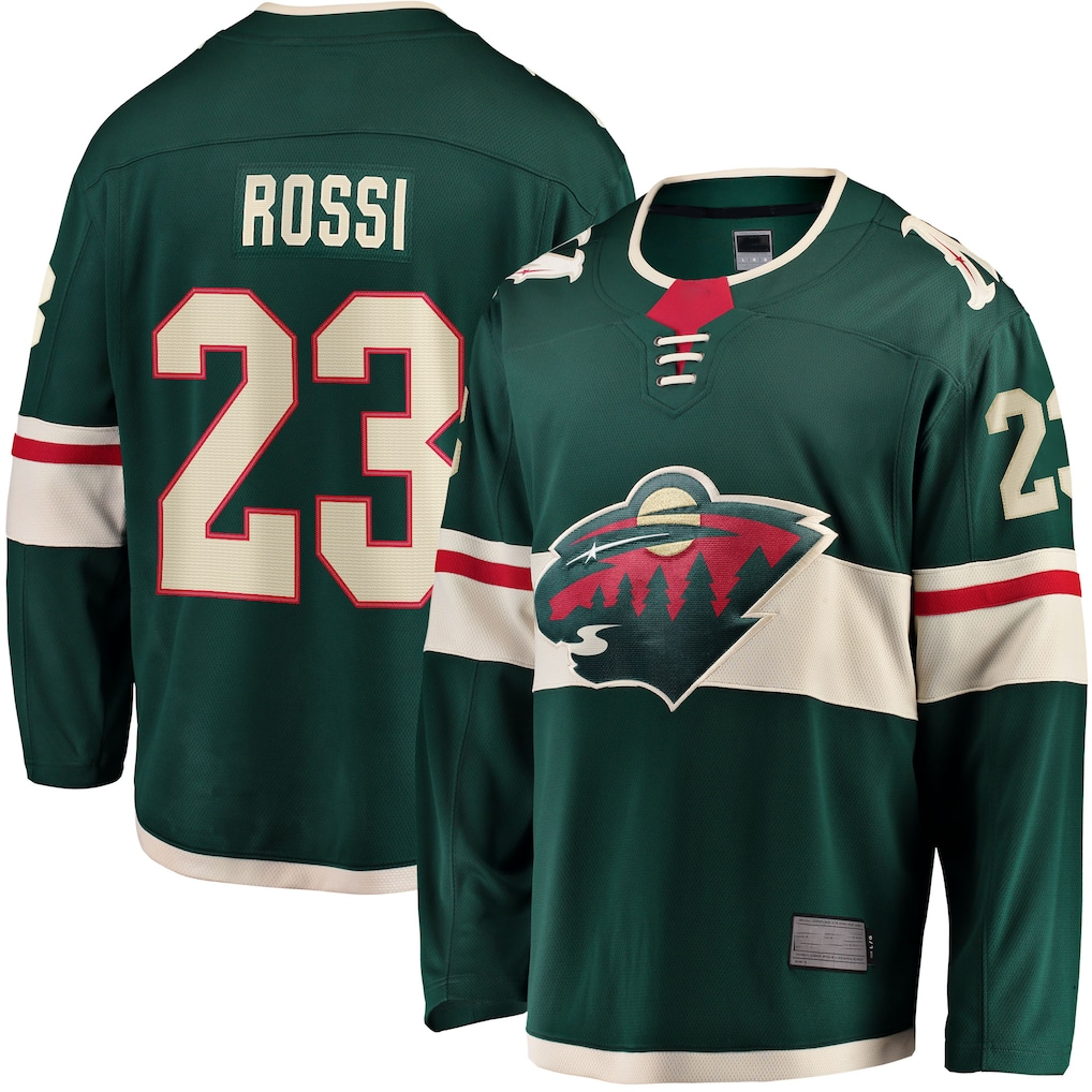 Pouc M.Wild #23 Marco Rossi Green Home Breakaway Player Jerseys