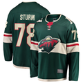 Pouc M.Wild #78 Nico Sturm Green Home Breakaway Jerseys