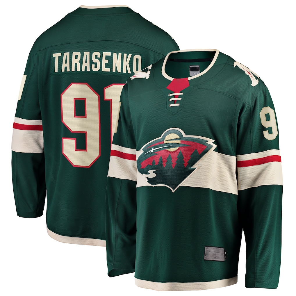 Pouc M.Wild #91 Vladimir Tarasenko Green Home Breakaway Jerseys