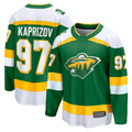 Pouc M.Wild #97 Kirill Kaprizov Green 2023-24 Alternate Breakaway Jerseys