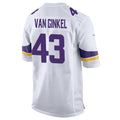 Pouc MN.Vikings #43 Andrew Van Ginkel Player Purple Home Game Stitched Jerseys