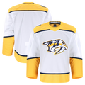 Pouc N.Predators White Away Authentic Pro Jerseys