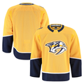 Pouc N.Predators Yellow Home Authentic Pro Jerseys