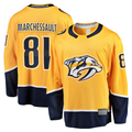 Pouc N.Predators #81 Jonathan Marchessault Gold Home Premier Breakaway Player Jerseys