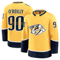 Pouc N.Predators #90 Ryan O'Reilly Yellow Home Premium Jerseys