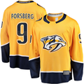 Pouc N.Predators #9 Filip Forsberg Gold Home Breakaway Jerseys