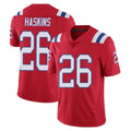 Pouc NE.Patriots #26 Hassan Haskins Player Red Vapor Untouchable Home Game Stitched Jerseys