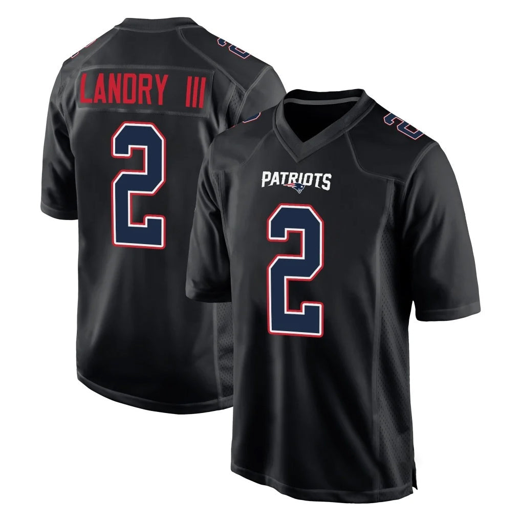 Pouc NE.Patriots #2 Harold Landry III Player Carbon Fashion Limited Home Game Stitched Jerseys