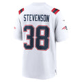 Pouc NE.Patriots #38 Rhamondre Stevenson Player White Home Game Stitched Jerseys