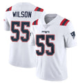 Pouc NE.Patriots #55 Jared Wilson Player White Vapor Untouchable Home Game Stitched Jerseys