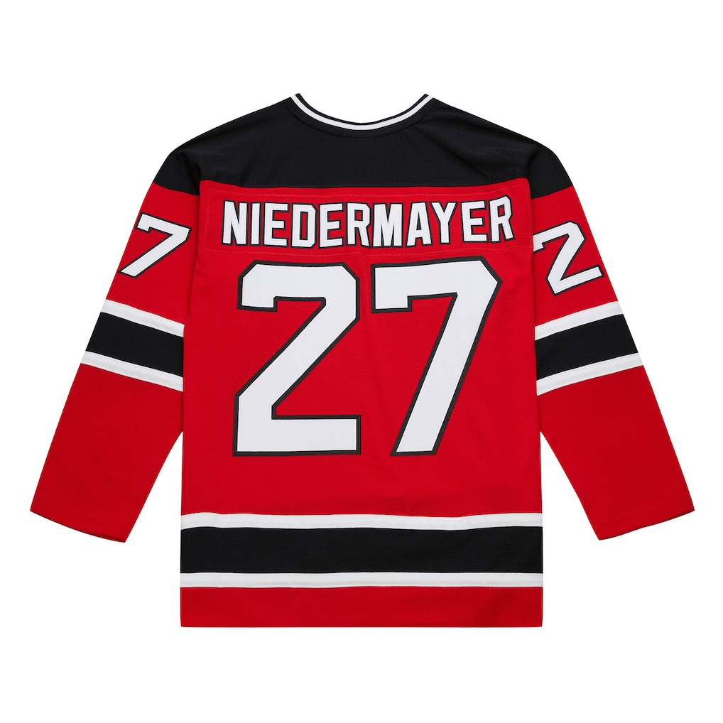 Pouc N.Jersey Devils #27 Scott Niedermayer Red 200001 Power Play Jerseys