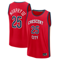 Pouc NO.Pelicans #25 Trey Murphy III Red Fast Break Replica Player Stitched Jerseys- Statement Edition