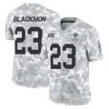 Pouc NO.Saints #23 Julian Blackmon Player Arctic Camo Salute To Service Limited Game Stitched Jerseys
