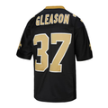 Pouc NO.Saints #37 Steve Gleason Mitchell & Ness Black Legacy Replica Jersey
