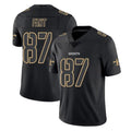 Pouc NO.Saints #87 Noah Fant Player Black Impact Limited Home Game Stitched Jerseys