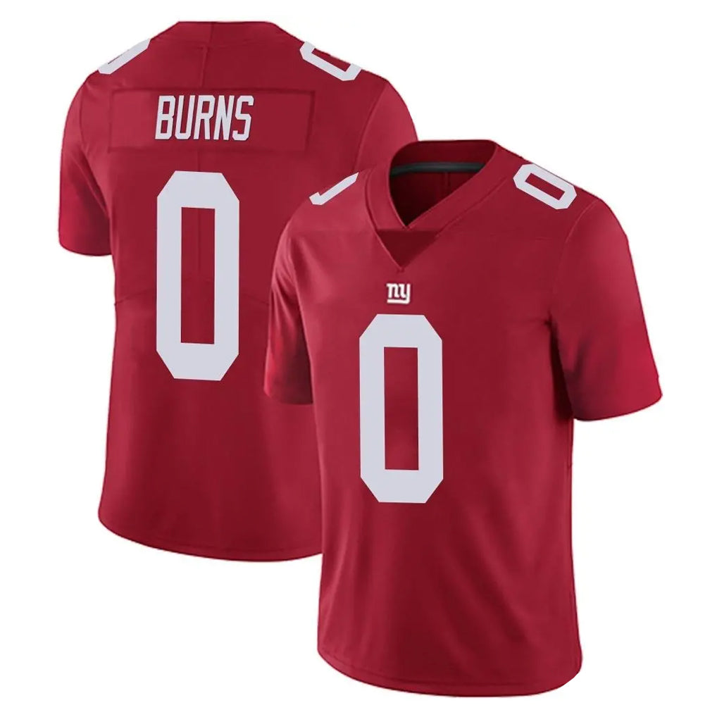 Pouc NY.Giants #0 Brian Burns Player Red Limited Vapor Untouchable Home Game Stitched Jerseys