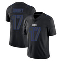 Pouc NY.Giants #17 Darnell Mooney Player Black Impact Limited Home Game Stitched Jerseys