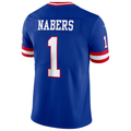 Pouc NY.Giants #1 Malik Nabers Royal Alternate 2 Legacy Vapor Untouchable Limited Jerseys