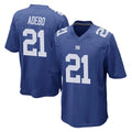 Pouc NY.Giants #21 Paulson Adebo Player Royal Home Game Stitched Jerseys