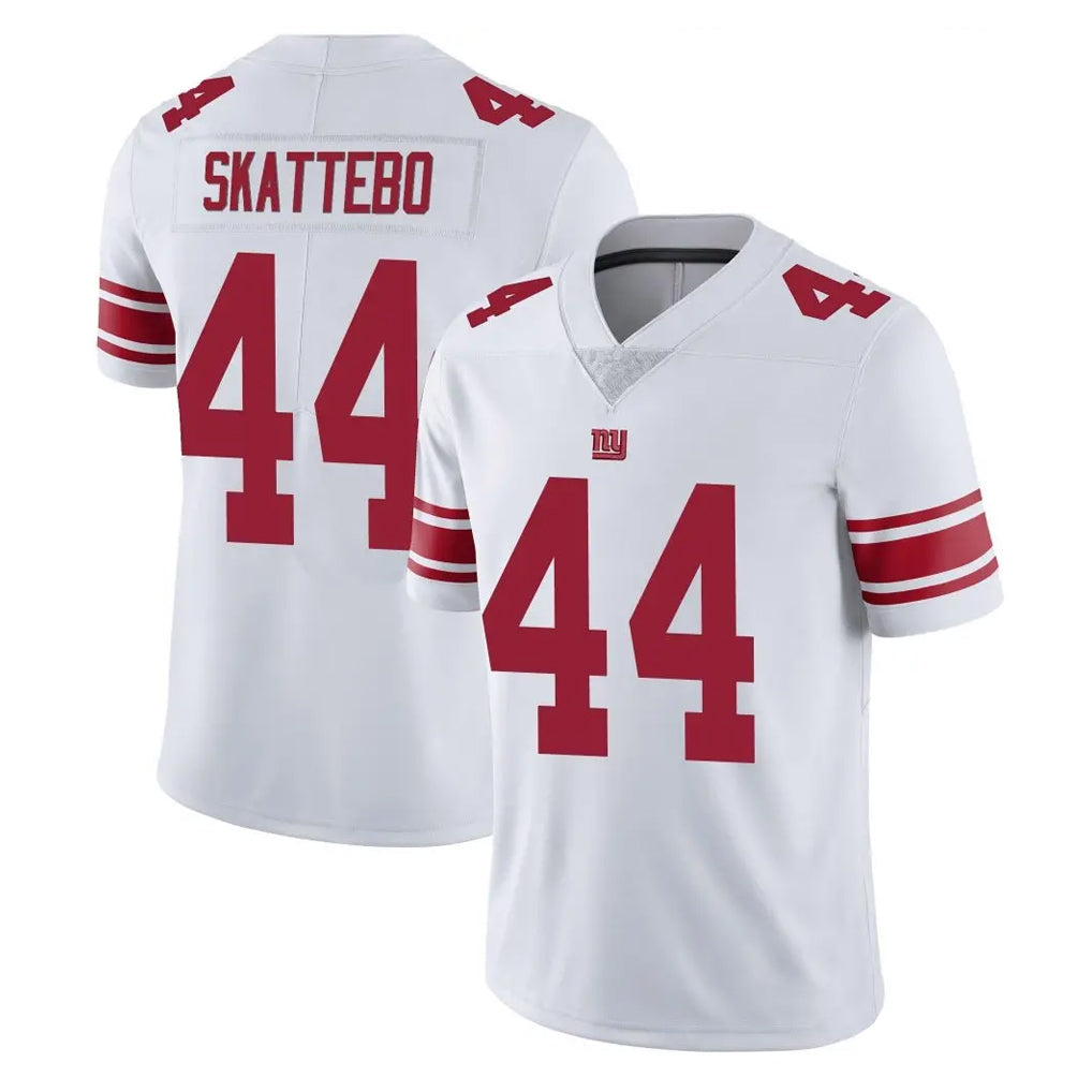 Pouc NY.Giants #44 Cam Skattebo Player White Limited Vapor Untouchable Home Game Stitched Jerseys