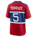 Pouc NY.Giants #5 Kayvon Thibodeaux Century Red Alternate Player Game Stitched Jerseys