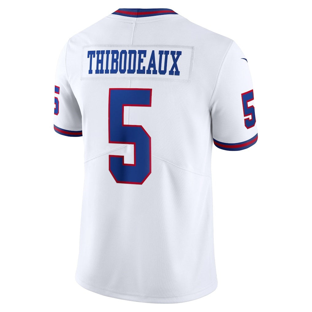 Pouc NY.Giants #5 Kayvon Thibodeaux White Alternate Vapor Untouchable Limited Stitched Jerseys