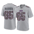 Pouc NY.Giants #65 Francis Mauigoa Player Gray Atmosphere Fashion Limited Game Stitched Jerseys