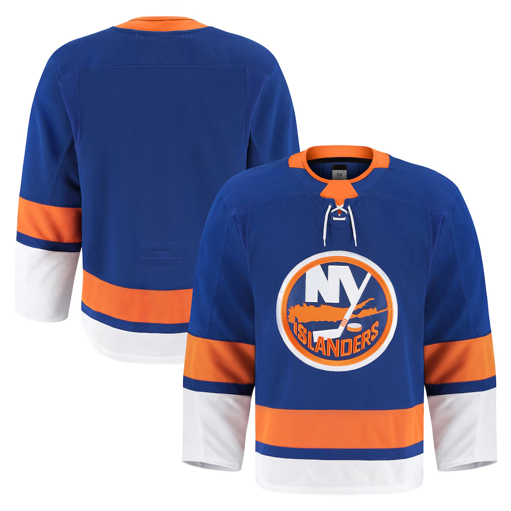 Pouc NY.Islanders Royal Home Authentic Pro Jerseys