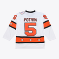 Pouc NY.Islanders #5 Denis Potvin Mitchell & Ness White 1976 All-Star Game Power Play Jerseys