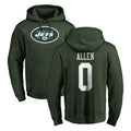 Pouc NY.Jets #0 Braelon Allen Player Green LOGO Pullover Hoodies Limited Game Stitched Jerseys