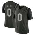Pouc NY.Jets #0 Braelon Allen Player Green Limited 2025 Rivalries Collection Home Game Stitched Jerseys