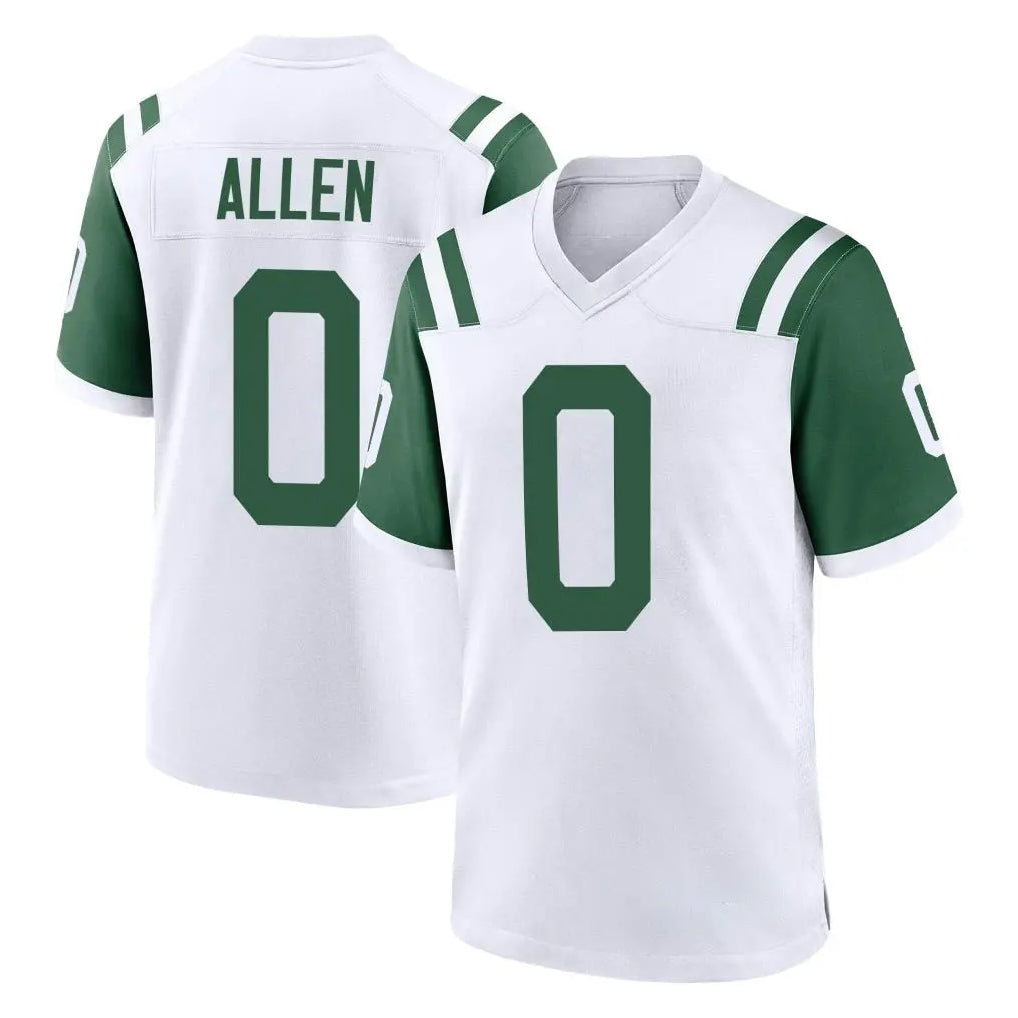 Pouc NY.Jets #0 Braelon Allen Player White Classic Home Game Stitched Jerseys