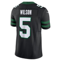 Pouc NY.Jets #5 Garrett Wilson Legacy Black Alternate Vapor F.U.S.E. Limited Stitched Jerseys