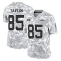 Pouc NY.Jets #85 Mason Taylor Player Arctic Camo Salute to Service Limited Game Stitched Jerseys