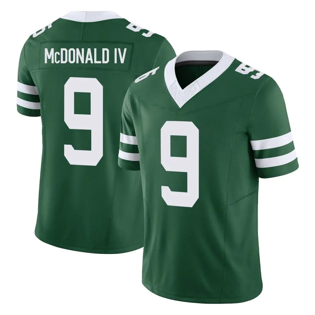 Pouc NY.Jets #9 Will McDonald IV Player Green Legacy Limited Vapor F.U.S.E. Home Game Stitched Jerseys