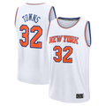 Pouc NY.Knicks #32 Karl-Anthony Towns  White Fast Break Replica Player Jerseys - Association Edition