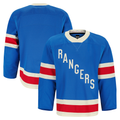 Pouc NY.Rangers Blue Centennial Authentic Pro Jerseys