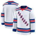 Pouc NY.Rangers White Away Premium Jerseys