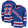 Pouc NY.Rangers #22 Mike Gartner Blue Home Breakaway Jerseys