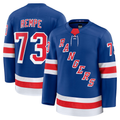 Pouc NY.Rangers #73 Matt Rempe Blue Home Premium Jerseys