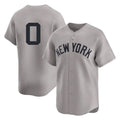 Pouc NY.Yankees #0 Marcus Stroman Player Gray Limited Stitched Jerseys
